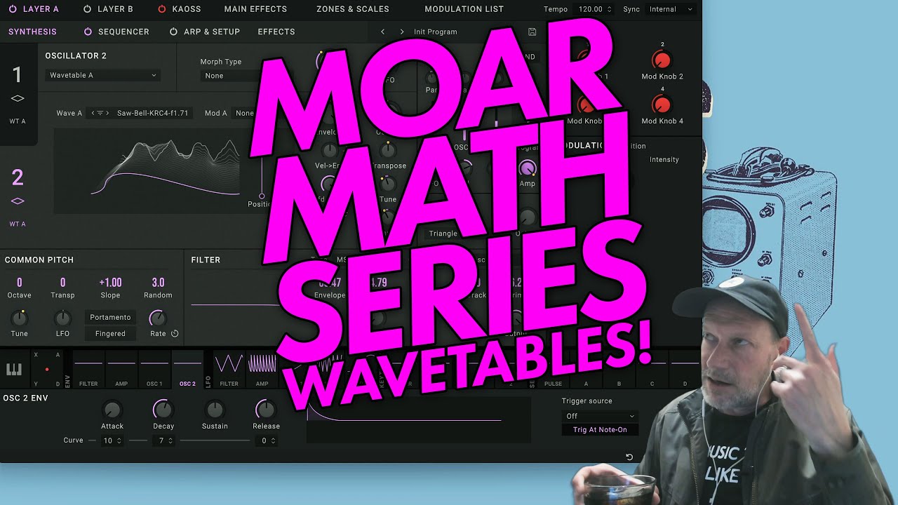 New Mathematical Series Wavetables in KRC Mathwaves!