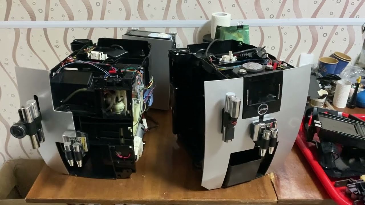 Main problem places of Jura J9.3 machines.