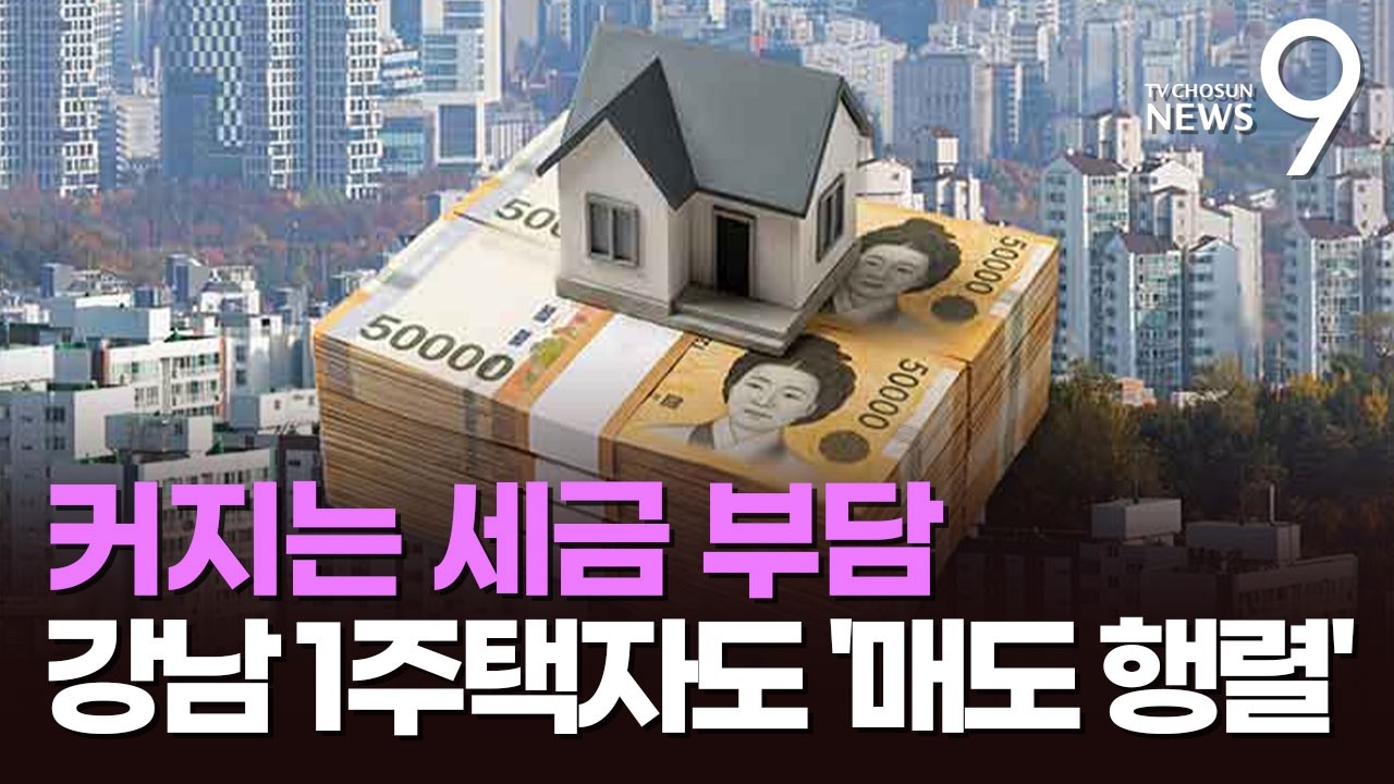 커지는 보유세·양도세 부담…강남 1주택자도 