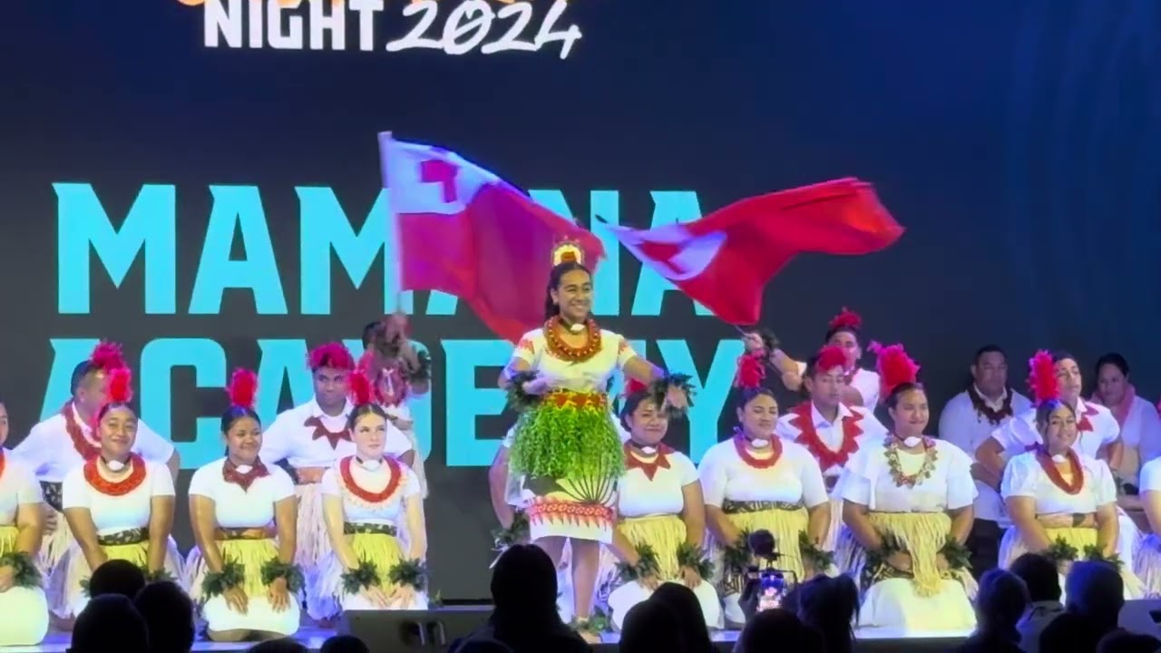Mamana Academy performs for Gold Coast Titans Multicultural Night 2024