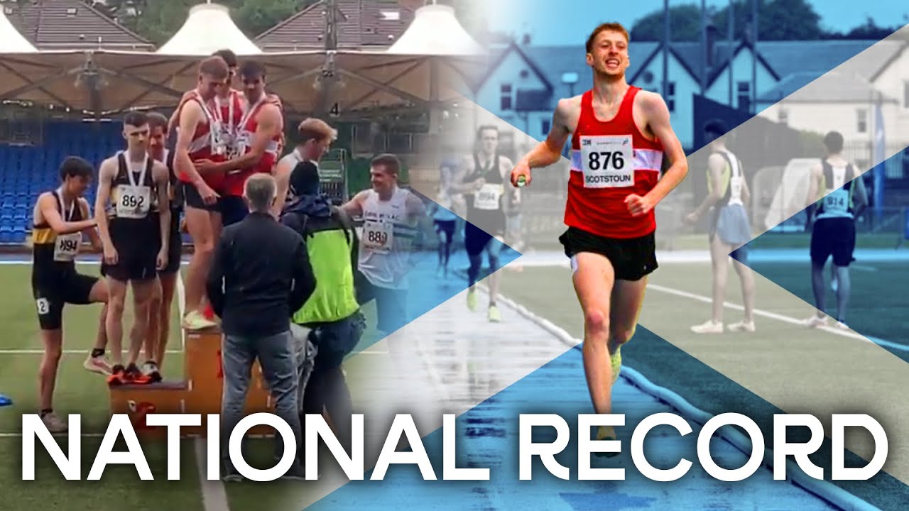 NATIONAL 3X800m RECORD by Cambuslang Harriers | Stride Athletics