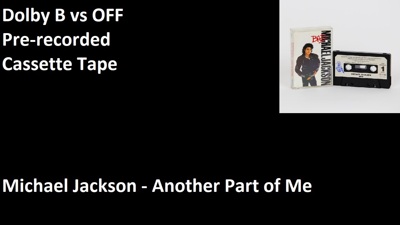 Dolby B Noise Reduction vs OFF on Pre-recorded Cassette Tape