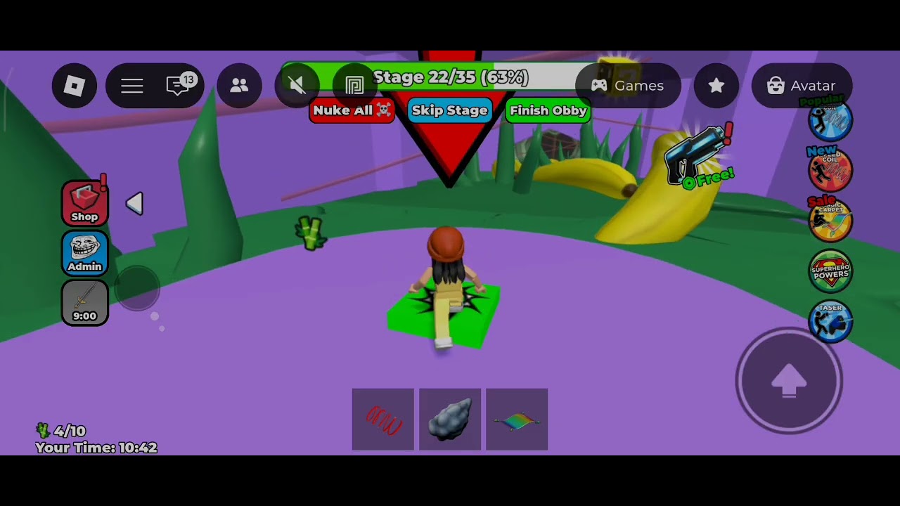 Roblox Escape Jungle Obby 