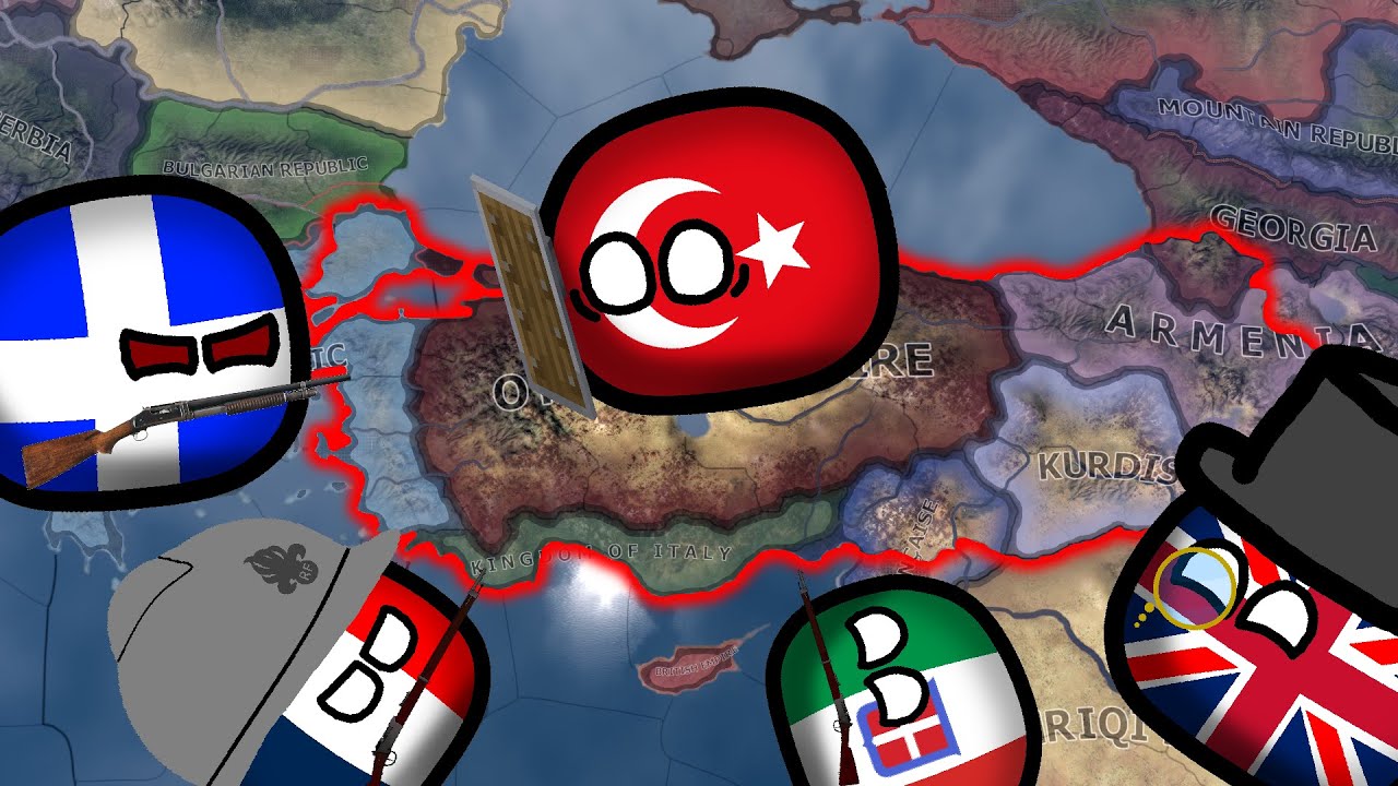 Can we reclaim a shattered Ottoman Empire?? Hoi4 | Führerreich