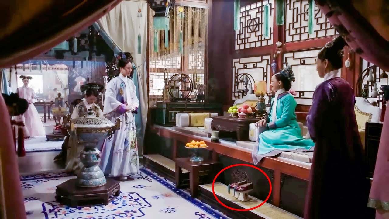 一雙流蘇鞋就能看出來，如懿地位不一般，懷孕消息更是傳遍整個後宮，眾嬪妃羨慕極了！