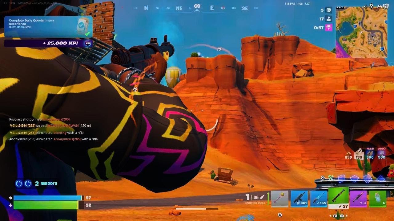 Fortnite Reload exotic pistol