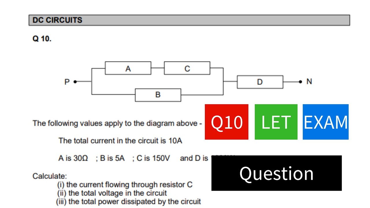Q10 LET Exam practice Question 2019