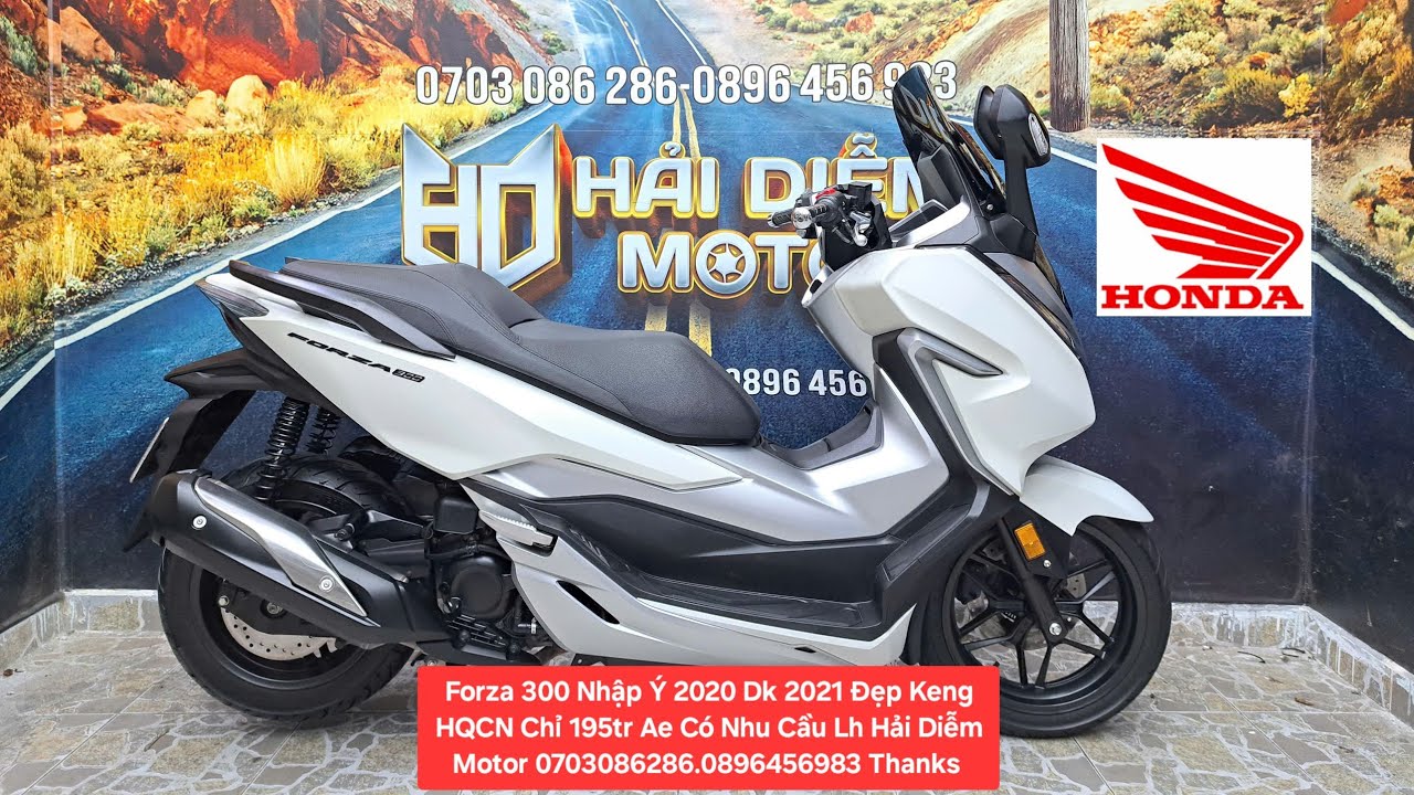Lên Sàn Em Honda Forza 300i Nhập Ý 2020 Đẹp Keng Chỉ 195tr Ae Có Nhu Cầu Lh : Em Hải 0703086286 
