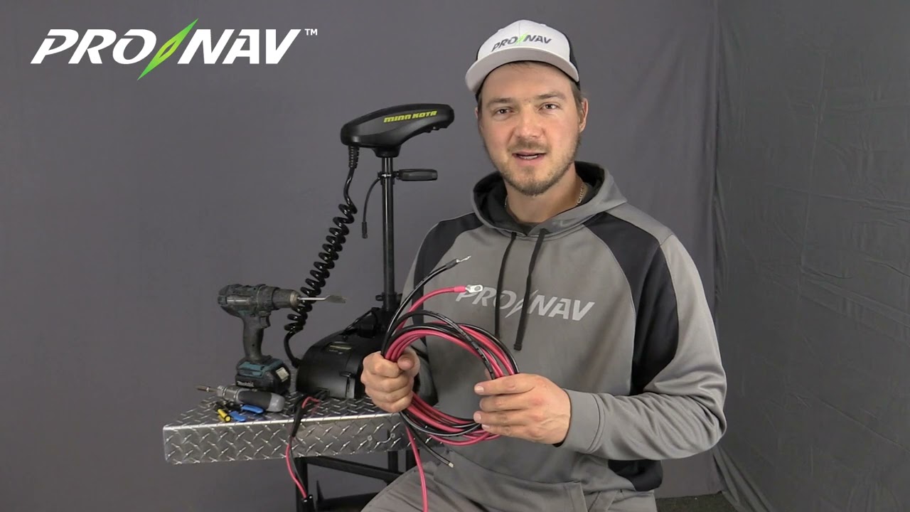 ProNav Universal Trolling Motor Wiring Kit Installation