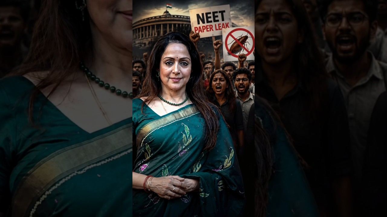 Now a big statement has come from BJP MP and actress Hema Malini on the student movement ! S P Tv