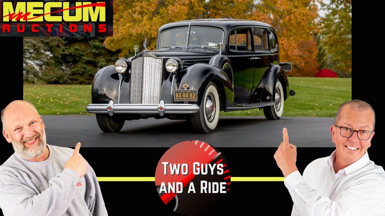 1938 Packard Twelve Town Limousine - Mecum Auction
