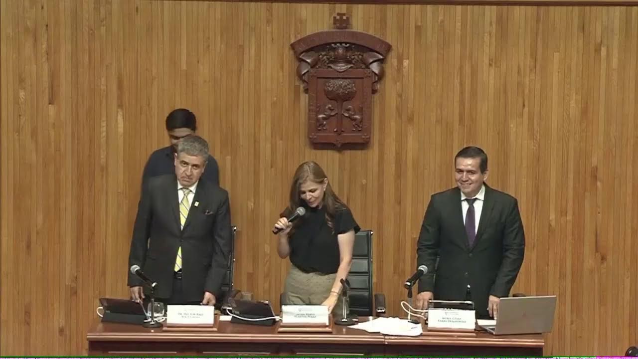 Sesión extraordinaria del Consejo General Universitario de la UdeG del 23 de mayo de 2025