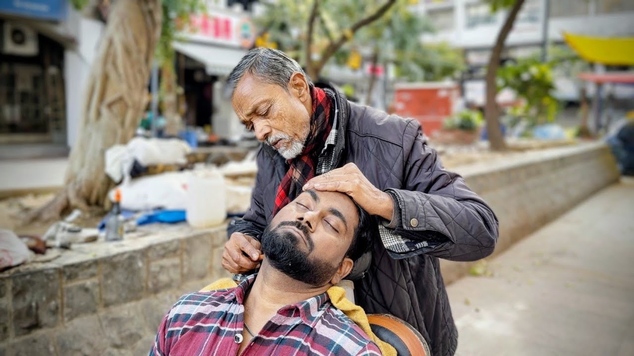 Indian Head Massage the SECRET STRESS KILLER You've Been Missing | Waris Barber | BarberVibes ASMR