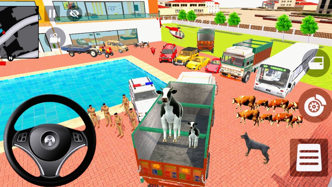 😍 Franklin Ghar Laya Cow 🐄 Indian Theft Auto ☠️ Simulator 3d 🥳💥 Indian Bike Driving Game 💥🔥