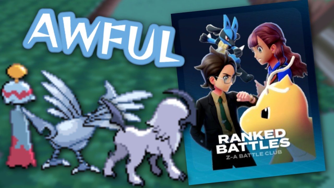 Это соревновательная игра в Pok&eacute;mon, но я использую ХУДШУЮ ВОЗМОЖНУЮ команду.