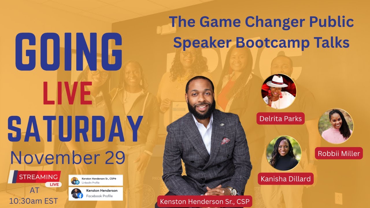 The Game Changer Public Speaker Talks Pt2