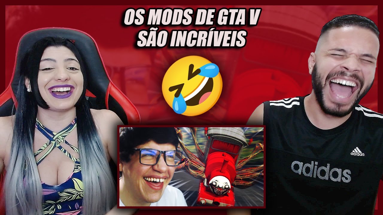 CHOO-CHOO CHARLES TODO ERRADO! - GTA V PC (MODS) | Games EduUu | React
