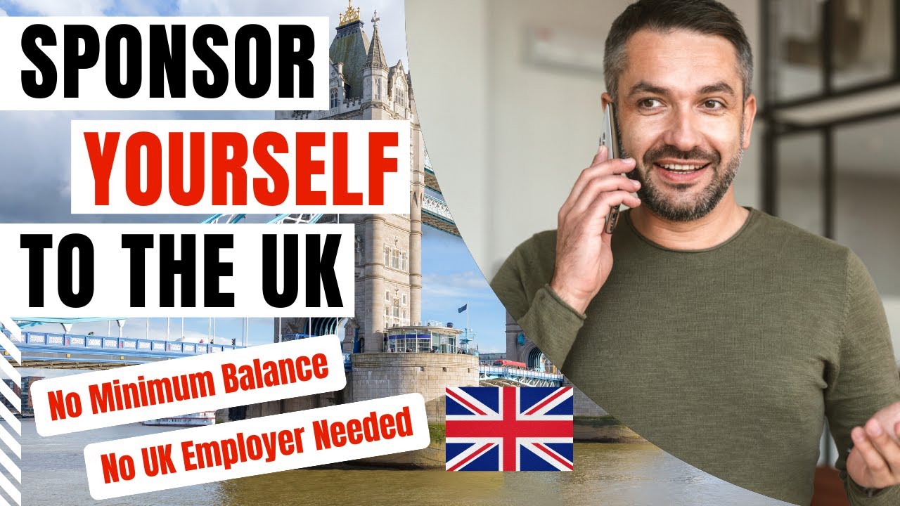 UK Self Sponsorship Visa | UK Work Visa | Move to UK Without Job Offer