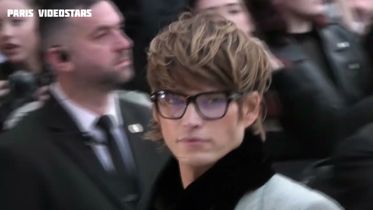 Jordan Barrett @ Paris Fashion Week 1 october 2025 show Tom Ford