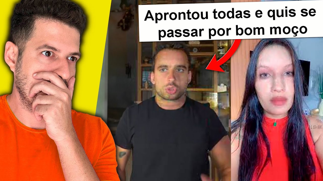 O marido da seguidora aprontou e a colocou como vilã