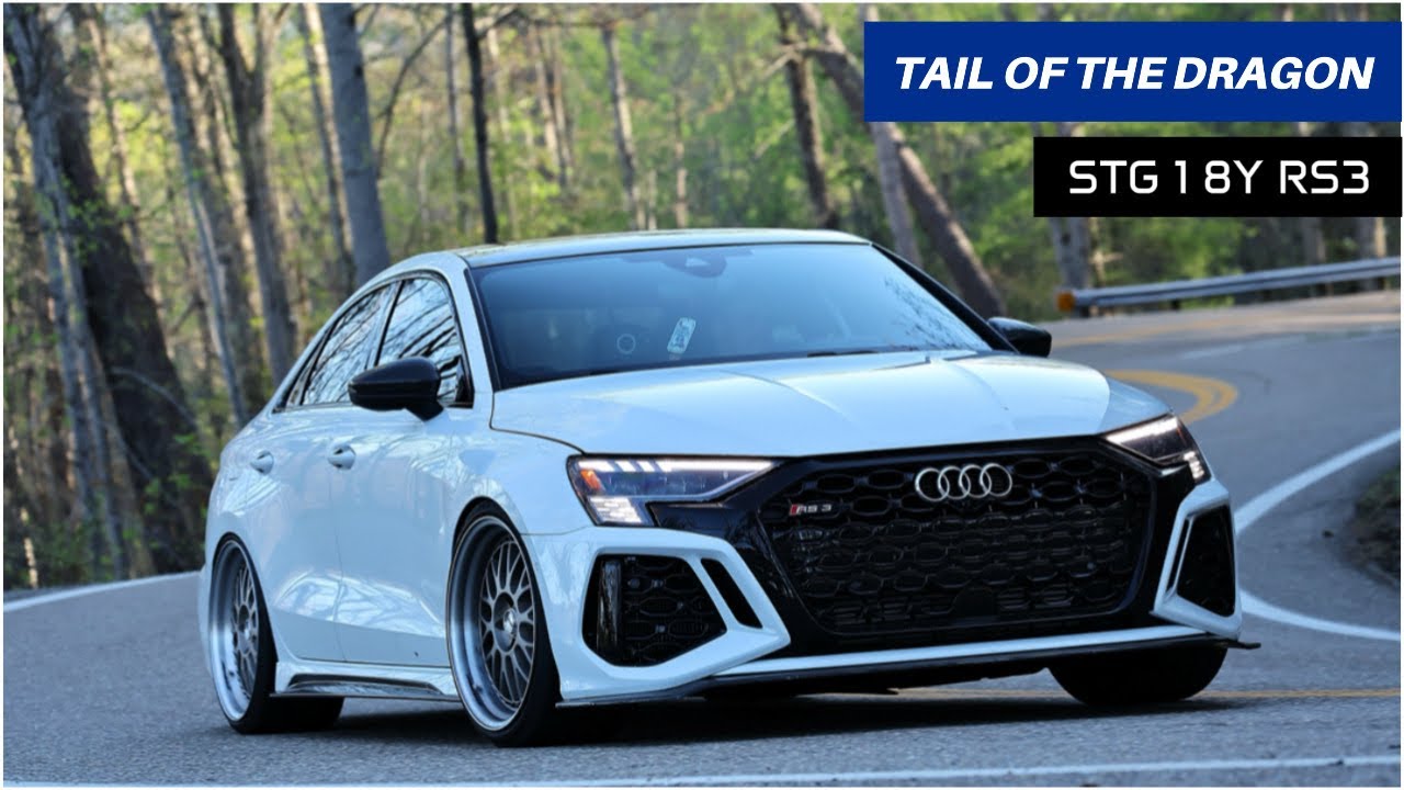 Stage 1 8Y Audi RS3 Tackles The Dragon!