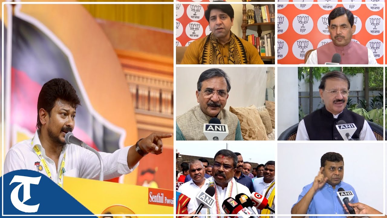 Udhayanidhi Stalin's remark on Sanatana Dharma sparks row, BJP to campaign extensively