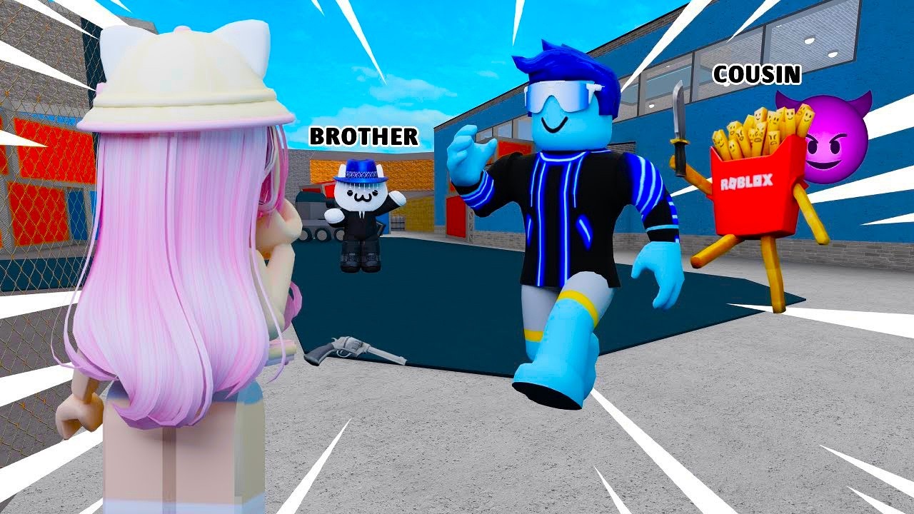 MM2 With My Cousin & Brother... Absolute Chaos😭 (FUNNY MOMENTS)