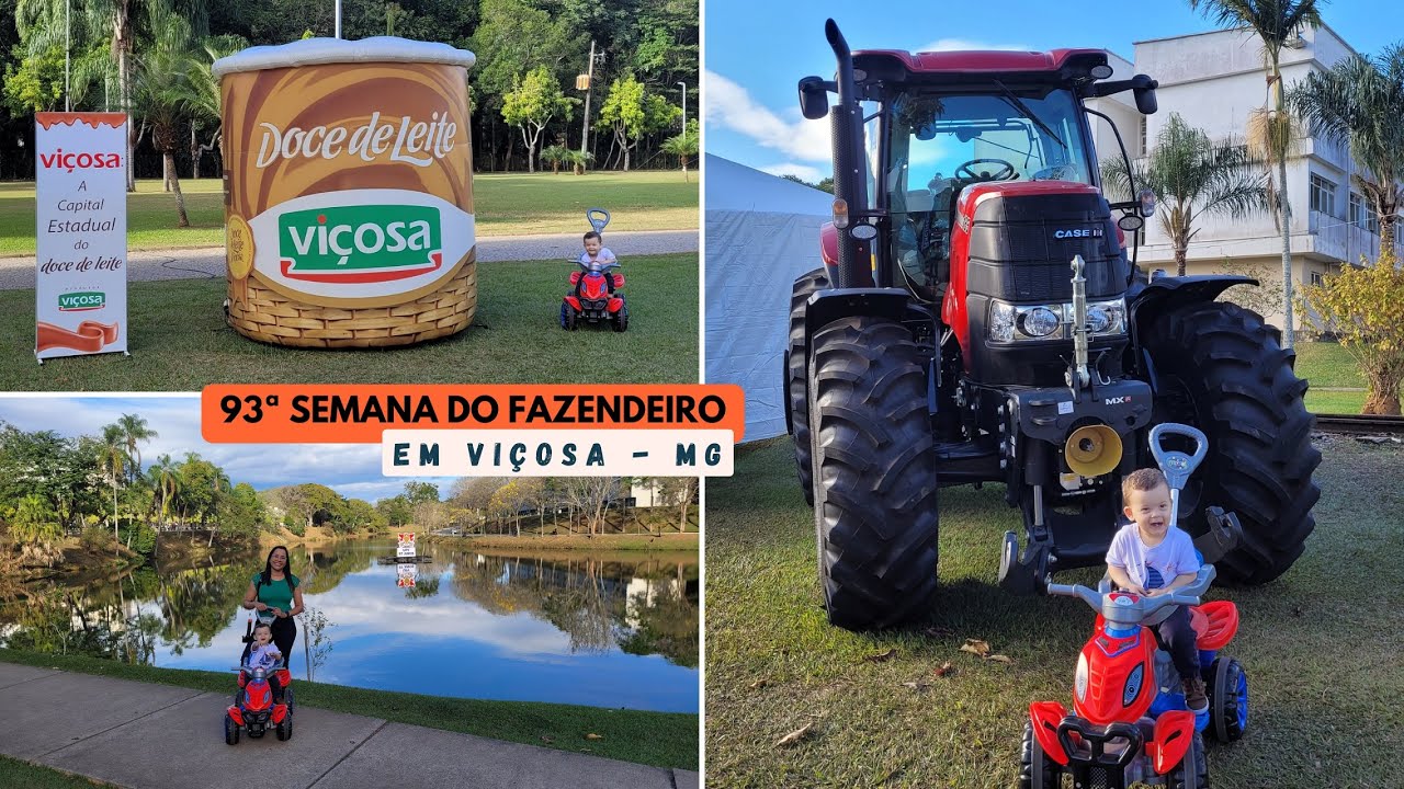Semana do Fazendeiro UFV 2023 - VLOG Universidade Federal de Viçosa MG
