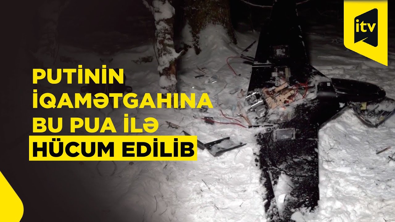 Rusiya Müdafiə Nazirliyi Putinin iqamətgahına hücum edən PUA-nın görüntülərini yaydı