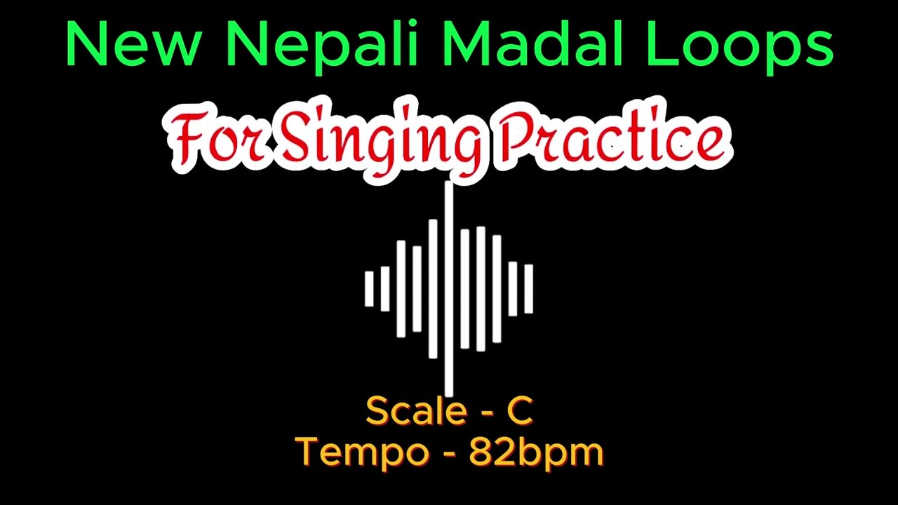 Nepali Madal Loops [ Scale -C, 82bpm ] For Singing Practice