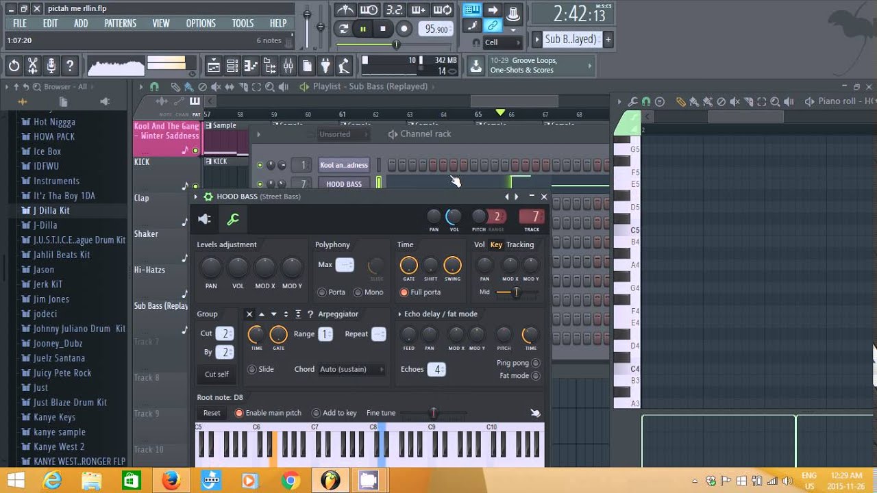 2Pac - Picture Me Rollin' (FL Studio Remake)