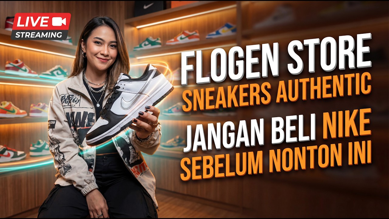 JANGAN BELI NIKE SEBELUM NONTON INI! (Beda Tipis Tapi Fatal) Bersama Flogen Store
