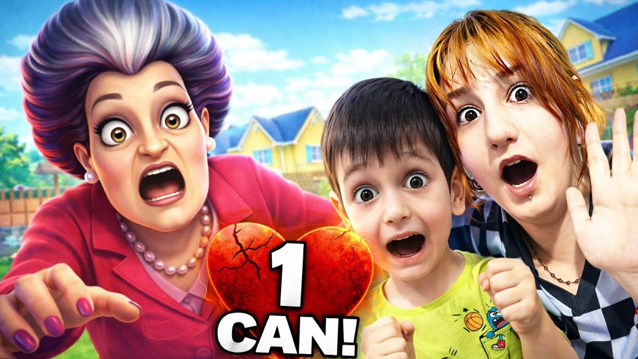 Scary Teacher’ı 1 CANLA Bitirmeye Çalıştık!