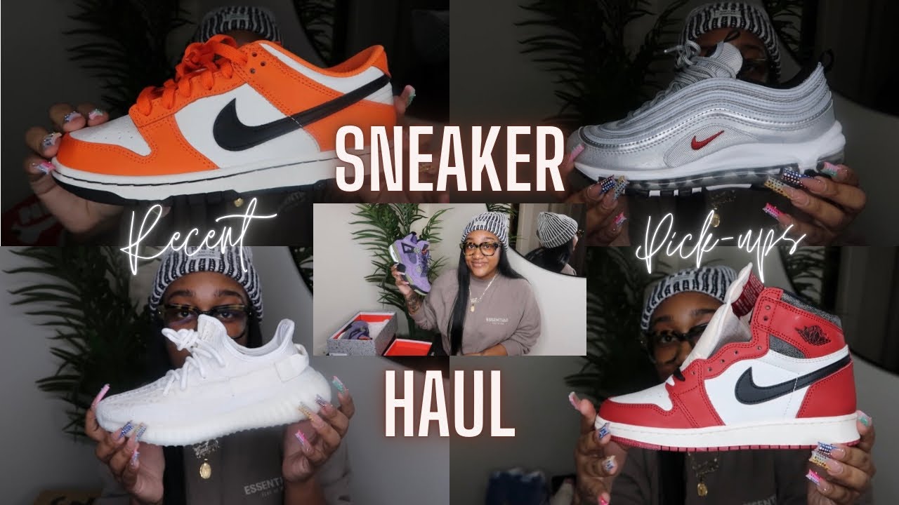 SNEAKER HAUL 2023 || *recent sneaker pick-ups… jordan 1s, yeezys, dunks & more!!*