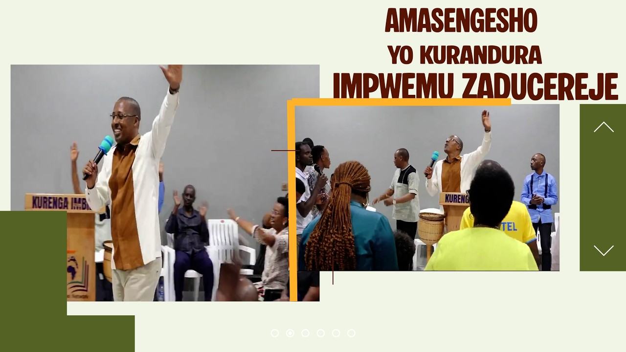 AMASENGESHO YO KURANDURA IMPWEMU ZADUCEREJE