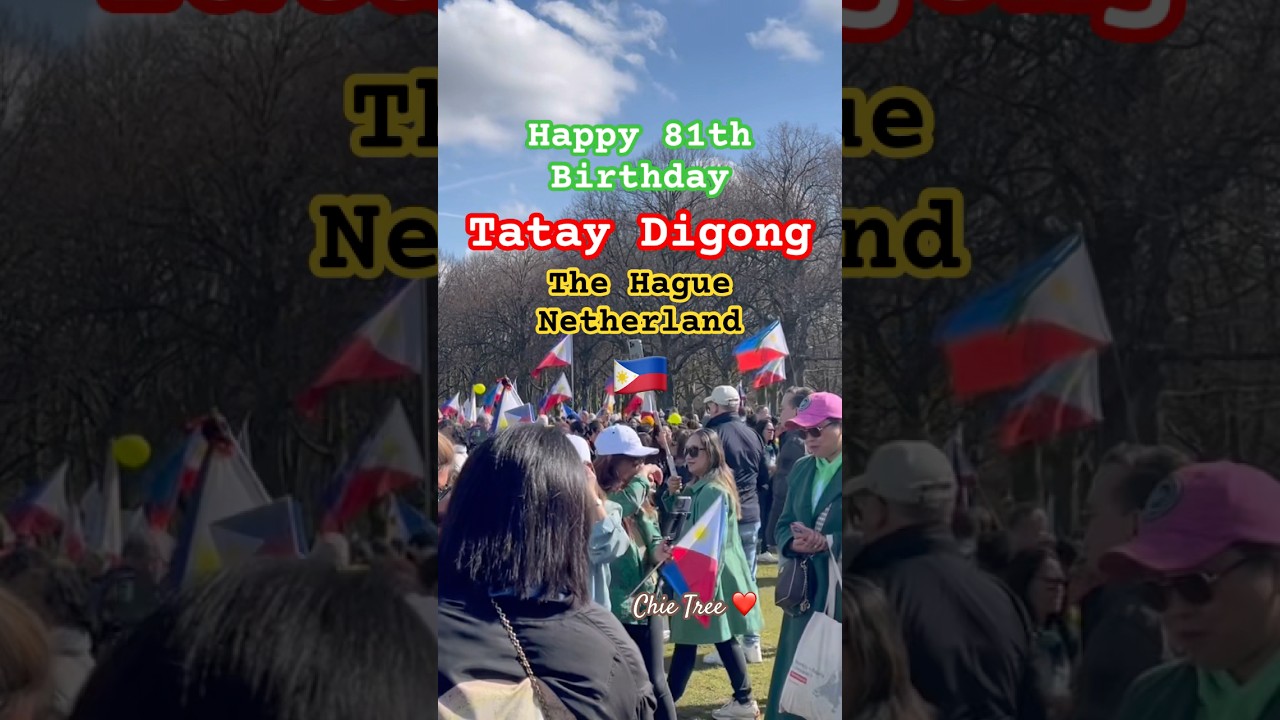 Happy 81th Birthday Tatay Digong  #dutertelegacy #rodrigoduterte #duterte
