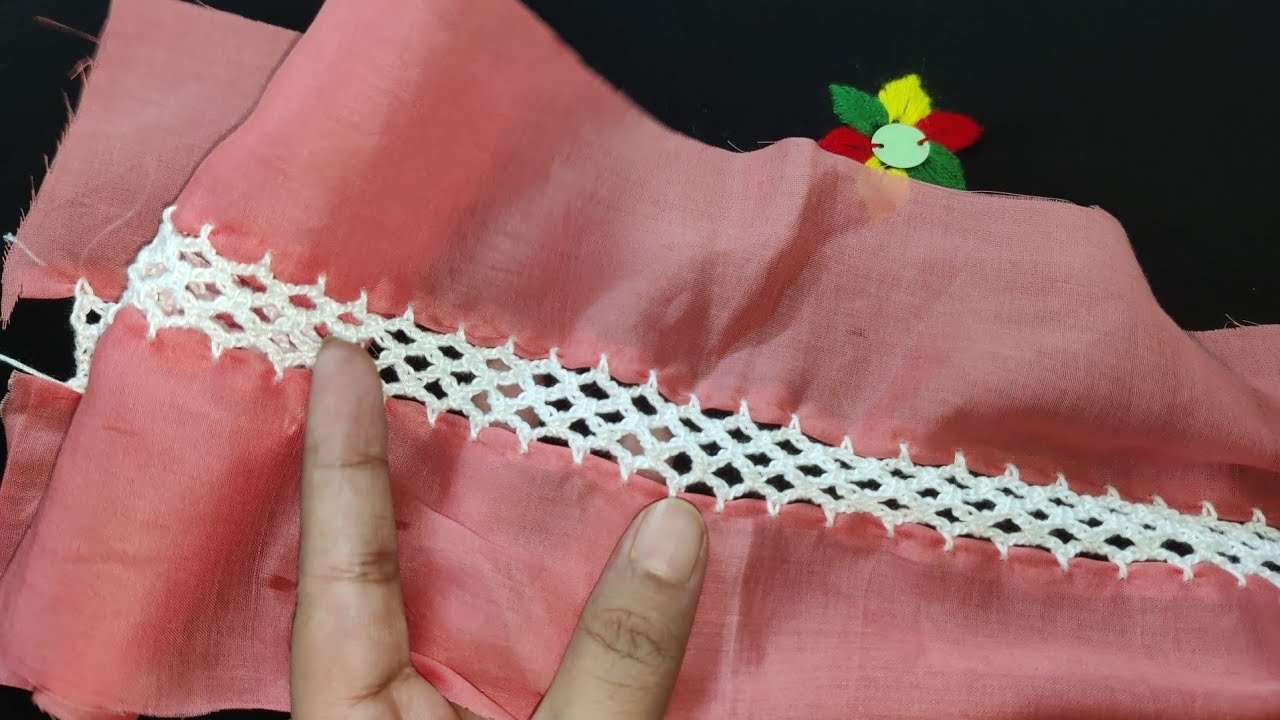 হাতায় কুশিকাটার কার্টওয়ার্ক ডিজাইন।হাতায় মাছ কাটা ডিজাইন।হাতায় বেড়া ডিজাইন করুন।
