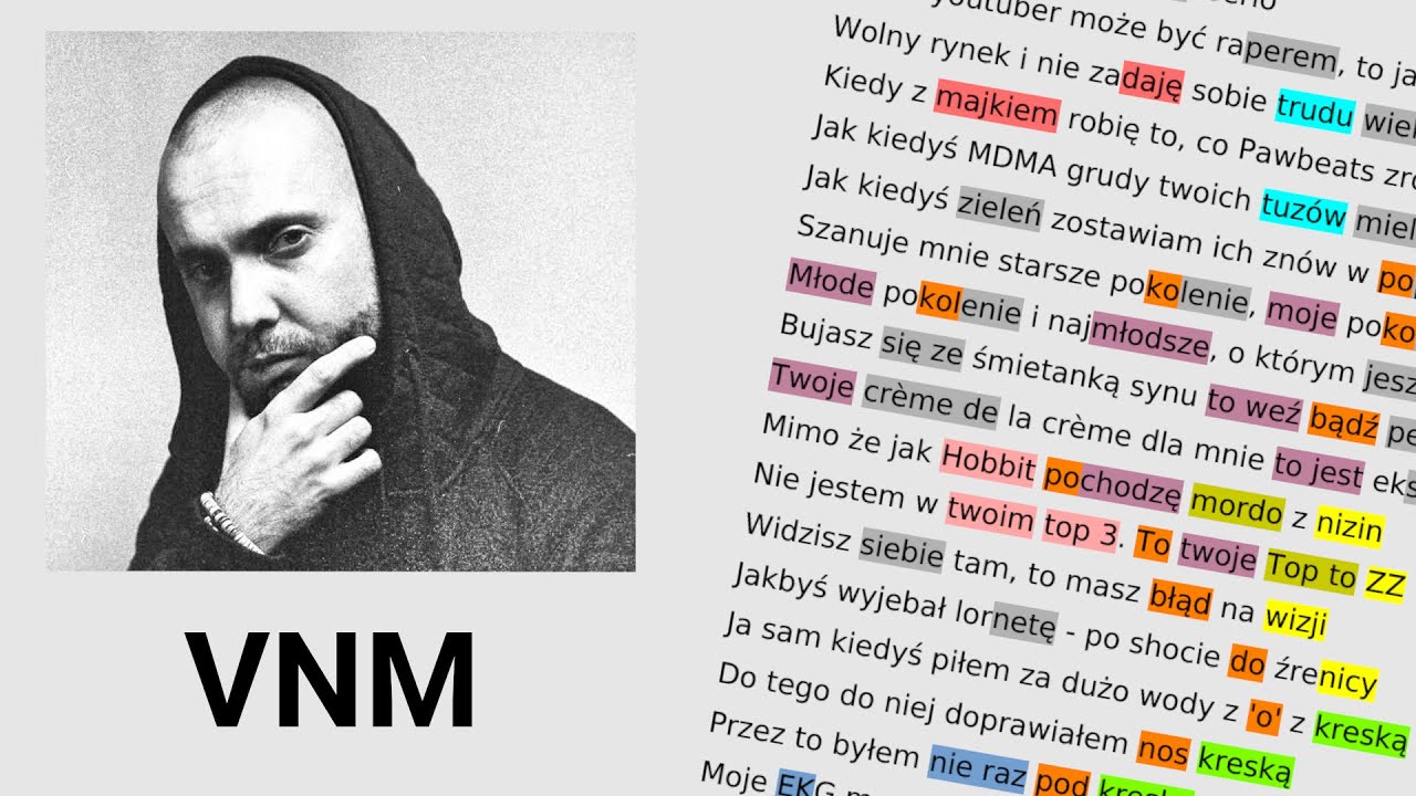 VNM - Linie II | Rym za rymem