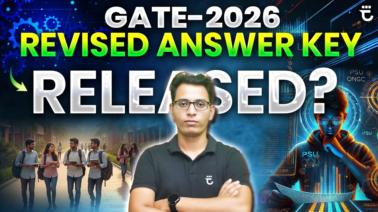 GATE 2026 Revised Answer Key Released | Sumit Prajapati Sir
