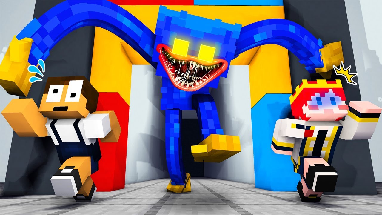 死ぬまで追いかけてくるハギーワギーから逃げろ！【マイクラ / マインクラフト / Minecraft】