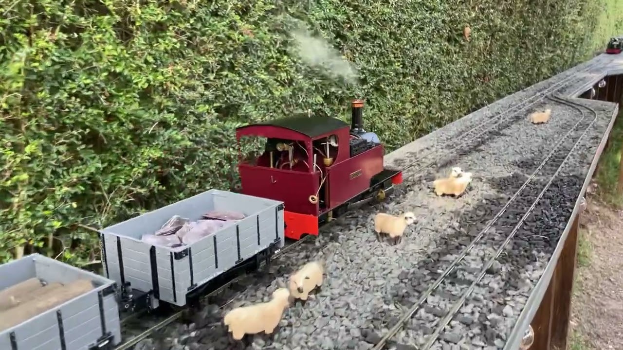 Development, running and visitors on the 16mm Monkton Vale Light Railway: September 2025