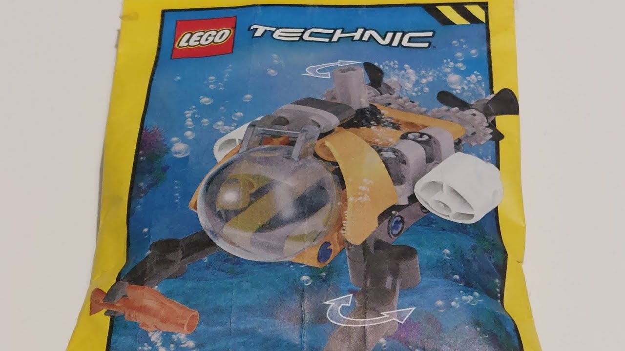 SUBMARINE or SUBMERSIBLE? Lego Technic Magazine's Latest 