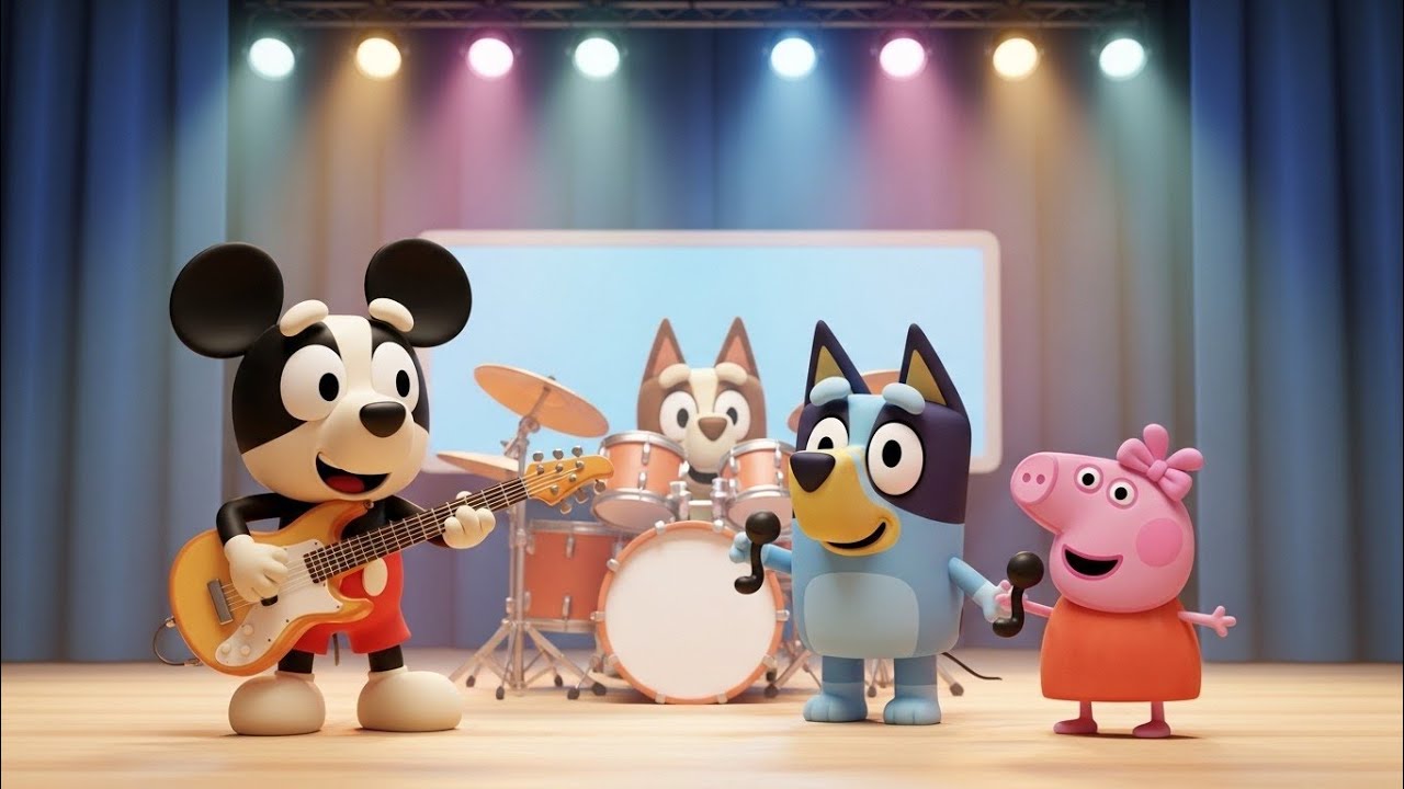 Bluey & Bingo’s Sweet Rainbow Adventure | Full HD Colorful Cartoon Fun