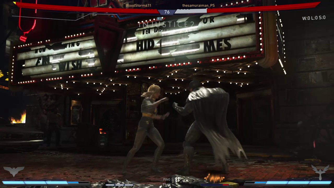 Injustice 2 (Online Beta) - Black Canary vs Batman