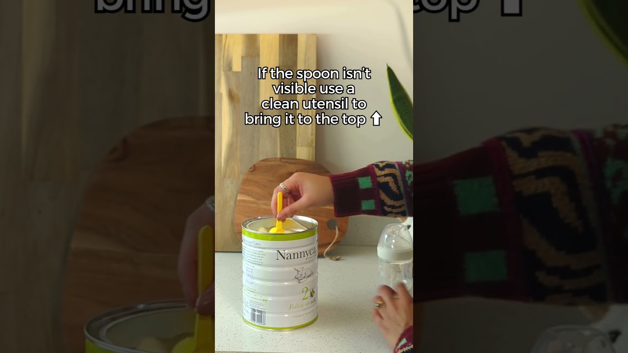 Quick guide on how to open a tin of Nannycare Follow on Milk! 🍼