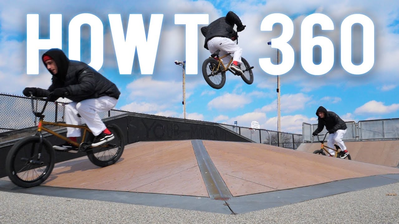 КАК ПОВЕРНУТЬСЯ НА 360° НА BMX *БЫСТРОЕ ИЗУЧЕНИЕ*