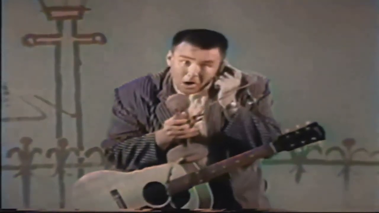 The Big Bopper - Chantilly Lace - (1958) - Full Screen - Colourized - Stereo