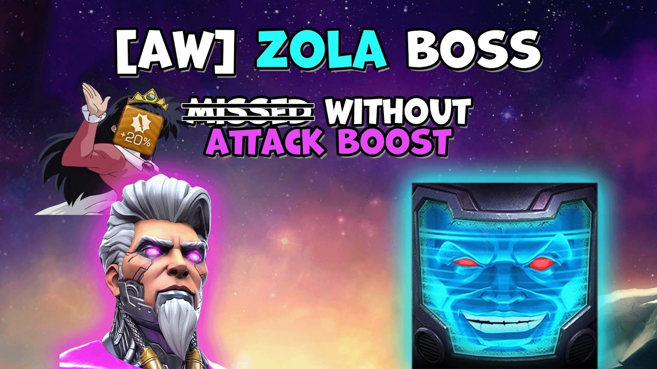 MCOC Arnim Zola War Boss vs Bastion / Marvel Contest of Champions AW Node 50(Tile) Zola Counter
