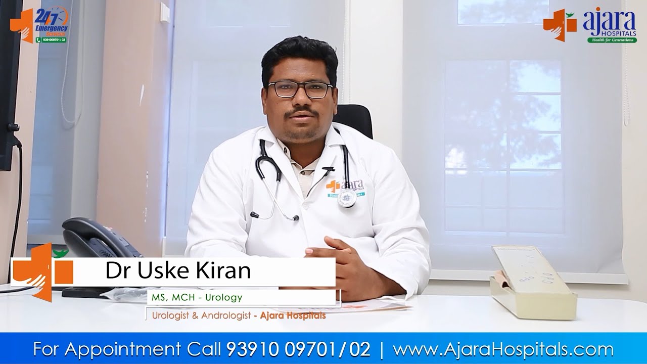 Dr Uske Kiran MS, MCH - Urology | Urologist & Andrologist | Ajara Hospitals