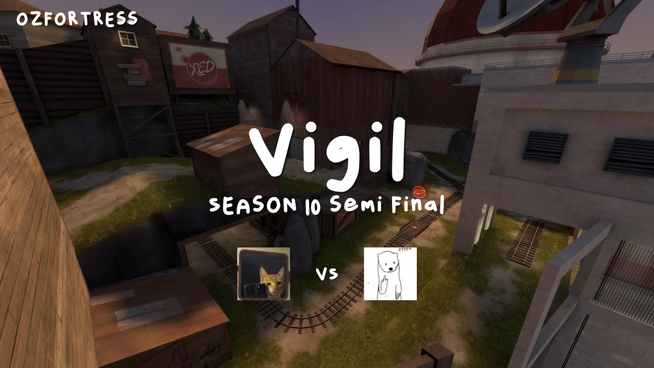 Ozfortress HL Season 10 Premier Semi Final Map 2 (Vigil) - Engineer POV w/ comms